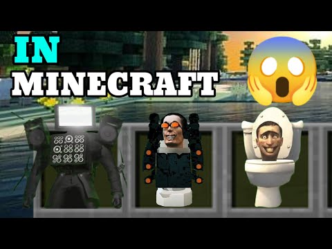 Sanchit uncovers Skibidi toilet in Minecraft 😱