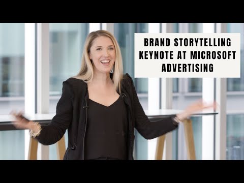 The New Rules of Brand Storytelling | Jessica Gioglio Keynote at Microsoft Advertising