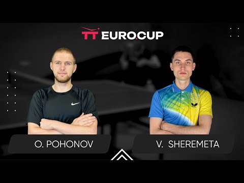 17:45 Oleksandr Pohonov - Vladyslav-Ivan Sheremeta 24.03.2025 TT Euro.Cup Ukraine Master. TABLE 3
