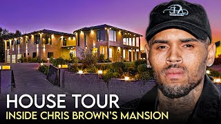 Chris Brown | House Tour | His $4.3 Million Tarzana Mansion &amp; More