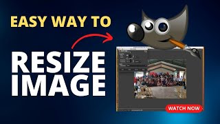 How to Resize Image with GIMP 2.10 (2023) on Mac