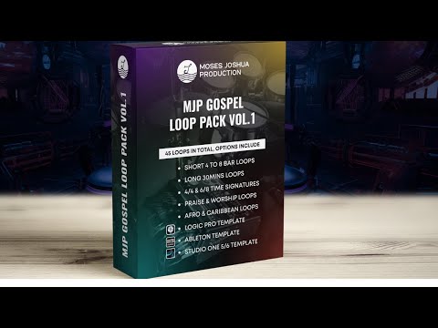Demo/Samples from MJP Gospel Loop Pack Vol 1 using the Ableton Template