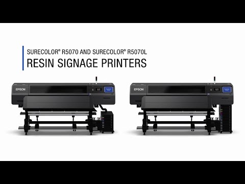 SureColor R5070 and R5070L | Consistent, High-Quality Signage Printing