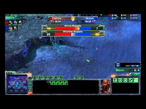 (HD) Bo3 G3 PoltPrime vs IMLosirA shakuras plateau Starcraft 2