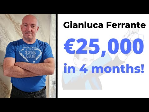 Trading Hero: Interview with Gianluca Ferrante – €25,000 in 4 months