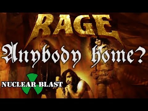 RAGE - Anybody Home? (OFFICIAL LYRIC VIDEO)