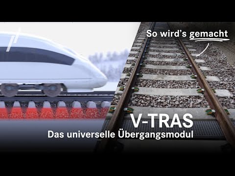 V-TRAS: Die smarte Lösung für Übergänge im Gleisbau