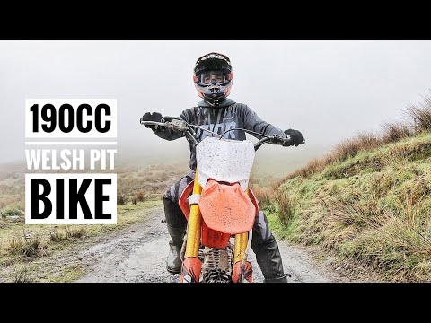 190CC BEAST! WELSH PIT BIKE | MOUNTAIN PASS (FOLLOW CAM)