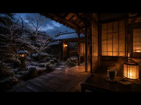 Sounds of the Journey Episode 066 — Snow at the Machiya (Jazz Clarinet) | Nara ambient BGM