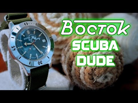 Vostok Amphibia Scuba Dude Full Review - Amazing $60 Russian Dive Watch