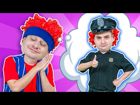 👮‍♂️ Police Officer Song | Job & Occupation Songs for Kids | Nursery Rhymes for Kids 🎶