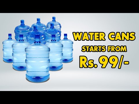 Water Cans Wholesale Market | 20 Litre Pet Bottles Suppliers in Hyderabad