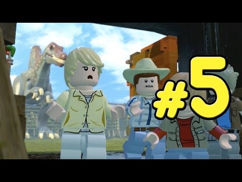 Lego Jurassic World Gameplay Walkthrough Part 5 [Jurassic Park III] (Xbox/PS4/PC) HD