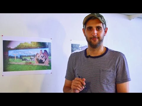 Neues Bild in Jamel: Willkommen zur Kunststunde | Panorama - die Reporter | NDR