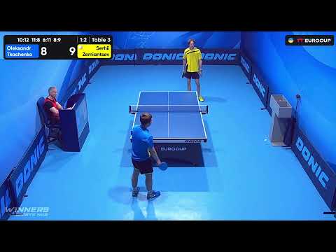 20:05 Oleksandr Тkachenko - Serhii Zemiantsev 23.09.2023 TT Euro.Cup Ukraine Star. TABLE 3