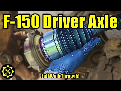 2004 - 2020 Ford F150 Driver Side CV Axle (Drive Axle) Replacement!