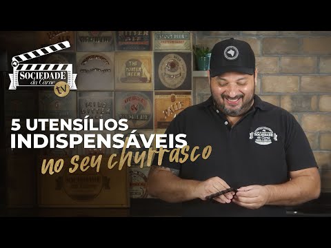 KIT DO MESTRE CHURRASQUEIRO! Os utensílios que não podem faltar no seu churrasco!!