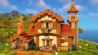 Minecraft: How to Build a Cozy Survival House [Tutorial]