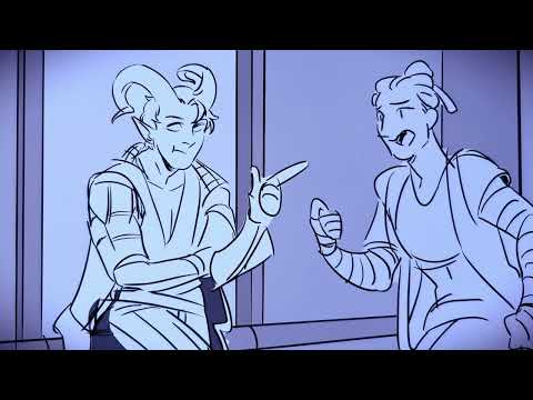 How could you not notice someone's life force being siphoned away?! (Critical Role Animatic C2E3)