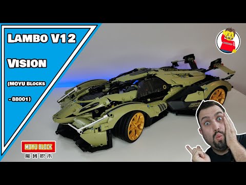 DER BEN UND DIE TECHNIC 🙈 | MOYU Block® Technic Lamborghini Vision GT 🏎 Review | 88001 🇩🇪