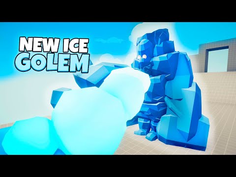 NEW ICE GOLEM vs EVERY FACTION | TABS Totally Accurate Battle Simulator