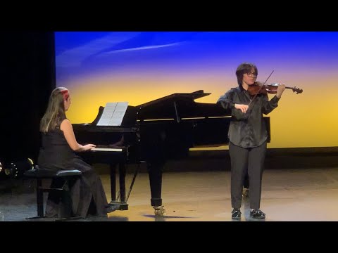 Sonata 6 op 3 Paganini - Valeria Esposito at Teatro Bozar, Bruxelles