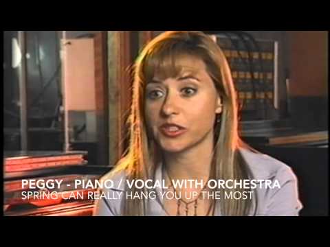 Orchestra Pops Video - Peggy Duquesnel album with Alan Broadbent and Al Schmitt at Capitol Studios