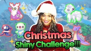Indigo Disk Shiny Christmas Challenge!!✨ *FIRST* Ever Shiny Comp! Part 1 | Pokemon Scarlet & Violet