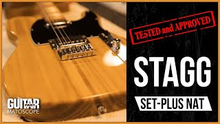 Video thumbnail for MATOSCOPE -  Test de la Stagg Set-Plus Nat by Guitar Part Magazine