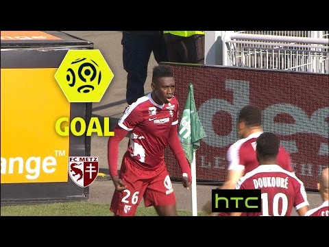 Goal Ismaila SARR (1') / AS Saint-Etienne - FC Metz (2-2)/ 2016-17