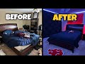 Transforming My Brothers Messy Room Into His Dream Room!