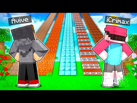 WÄHLE NICHT DIE FALSCHE TREPPE in Minecraft (mit iCrimax)