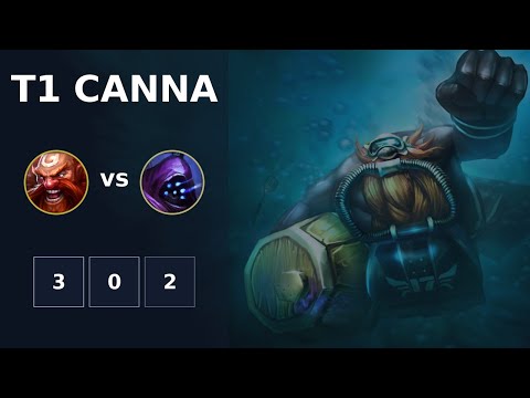 [ T1 Canna ] Gragas TOP vs Jax 3/0/2 | KR MASTER | LOL Season 2022