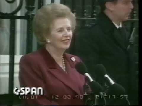 Margaret Thatcher's Final Speech from No. 10 Downing Street (November 28th, 1990)