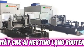 Máy Cnc AI Nesting lọng router, máy Cnc sử dụng công nghệ AI WM-0630AI-R