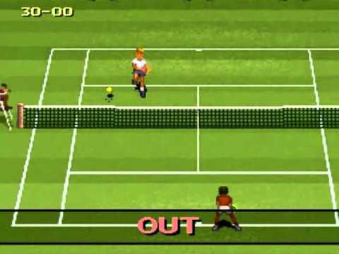 International Tennis Tour Super Nintendo