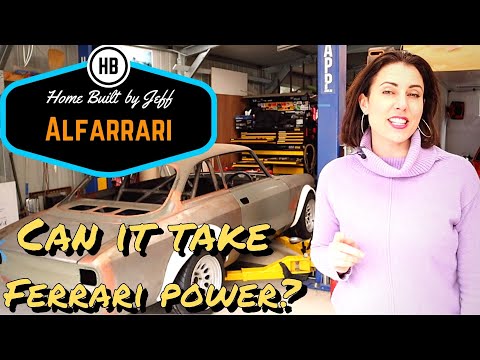 Can it handle Ferrari Power? - Ferrari engined Alfa 105 Alfarrari build part 93