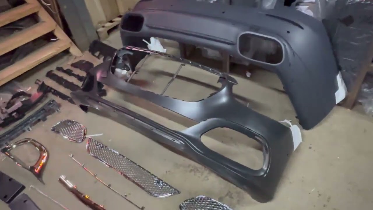 Mercedes S-сlass W223 2020- рр. Комплект обвісів Maybach S680 Video 1