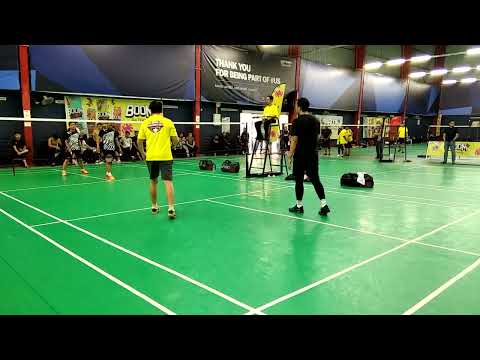Badminton R16 BOOM Series 2023 Men's Amature- Adib Jeffery / Nur Helmi Vs Irwan Zekry / Aliff Hakimi