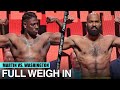 CHARLES MARTIN VS. GERALD WASHINGTON | FULL WEIGH IN | WILDER FURY 2