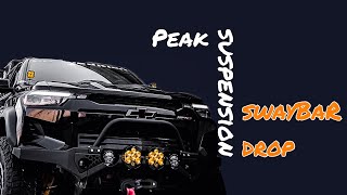 peak swaybar  Drop for 23 chevy Colorado @peaksuspension  #chevytrucks #chevycoloradozr2 #zr2