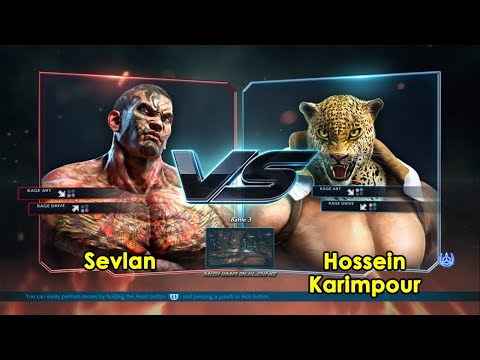 Sevlan Vs Hossein Karimpour - IranFGC Tekken 7 Tournament 2020 - Pools