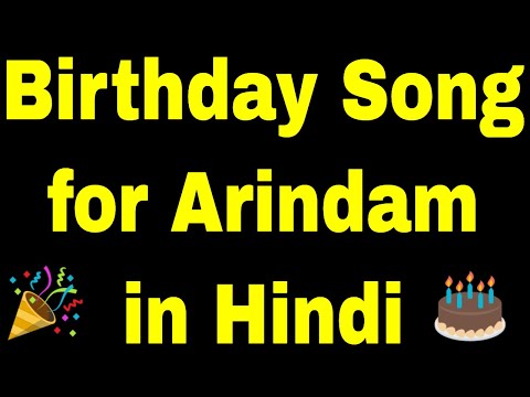 Birthday Song for arindam - Happy Birthday Song for arindam