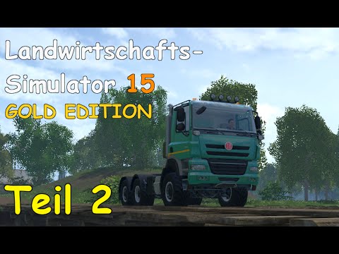 Let's Play LS15 GOLD EDITION Teil 2 - ERKUNDUNGSTOUR auf der Map SOSNOVKA | Liongamer1