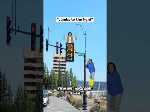 Wenn Sie denken, dass Menschen die Ampeln kontrollieren 🤣 #shorts #relatable