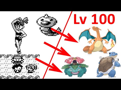 Glurak Turtok Bisaflor LV 100 EINFACH holen - Glitch Pokemon Rot Blau - Misty MissingNo Hornliu