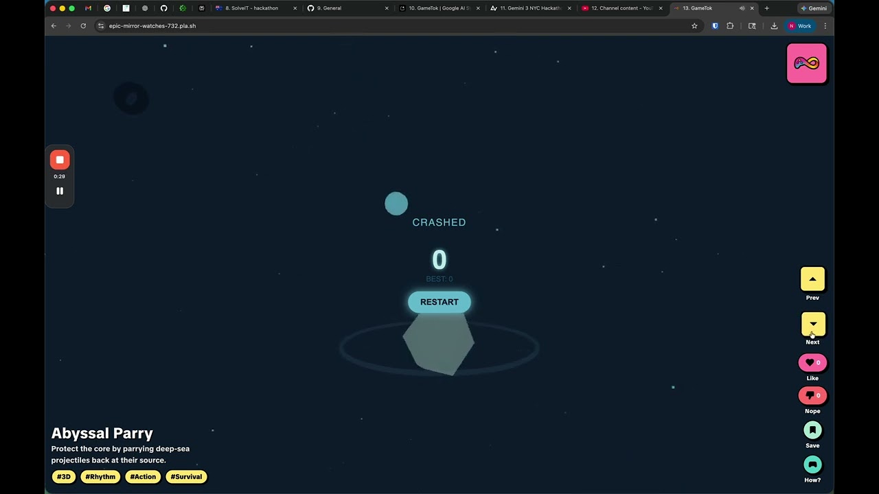 GameTokers project preview