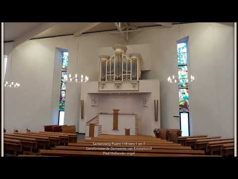 Samenzang Psalm 118 vers 1 en 7