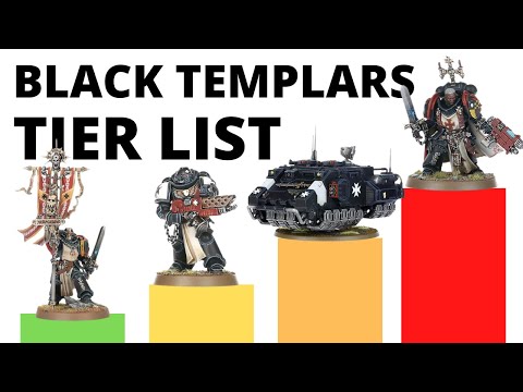Codex Black Templars Unit Tier List for Warhammer 40K 10th Edition - Strongest and Weakest Units?