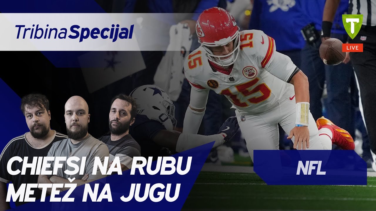 Chiefsi na rubu i metež na jugu AFC-a I Tribina NFL